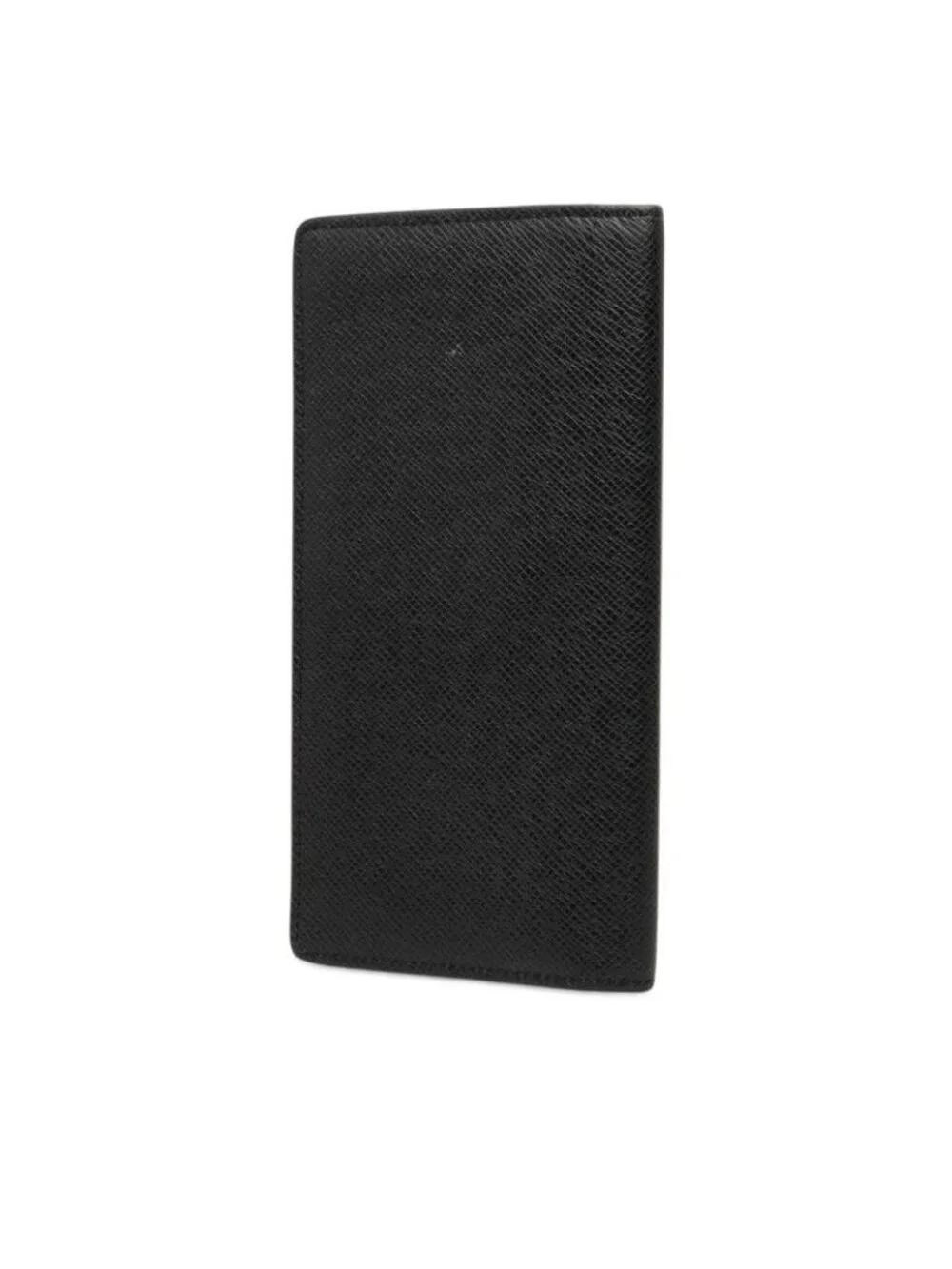 Louis Vuitton Taiga Portefeuille Wallet Noir Black Leather